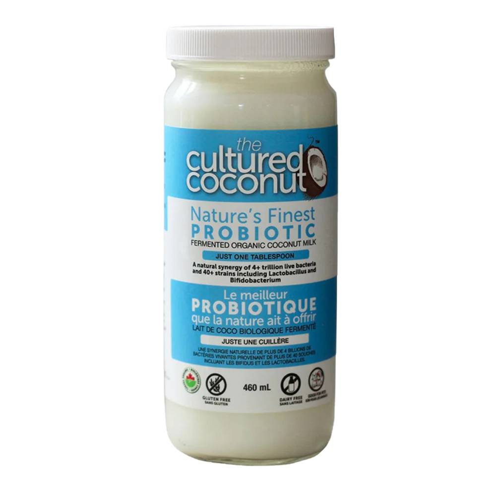 The Cultured Coconut Nature's Finest Probiotic Fermented Organic Coconut Milk (460 ml)