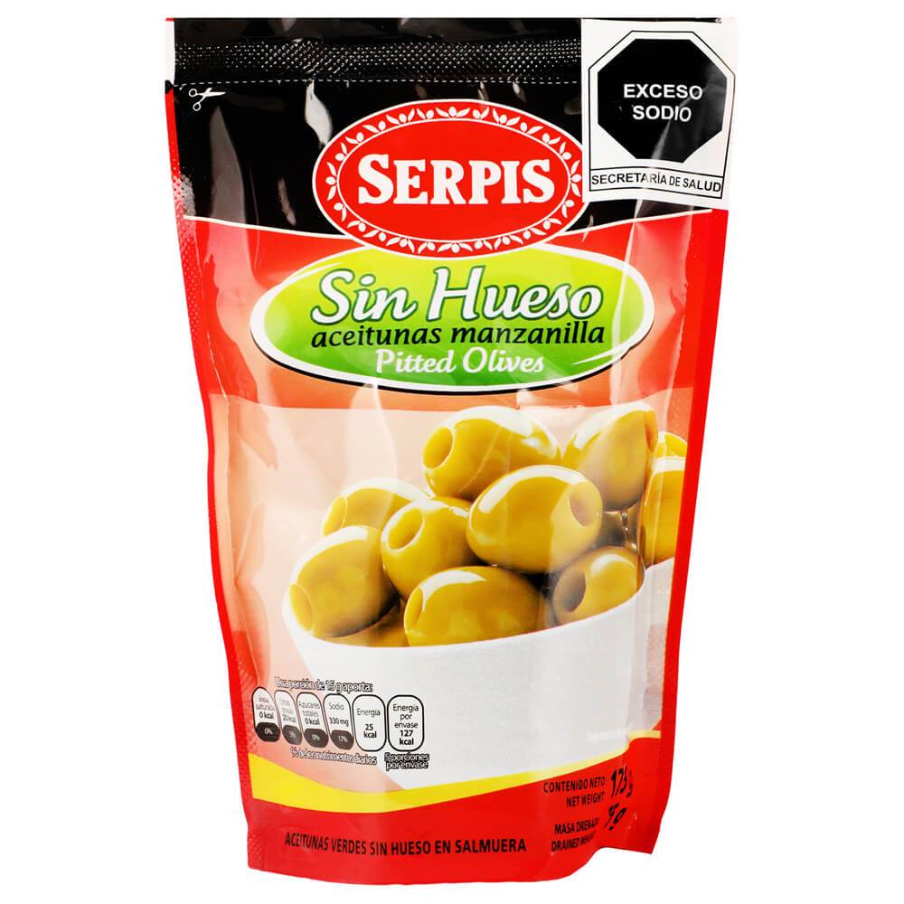 Serpis aceitunas sin hueso (doypack 175 g)