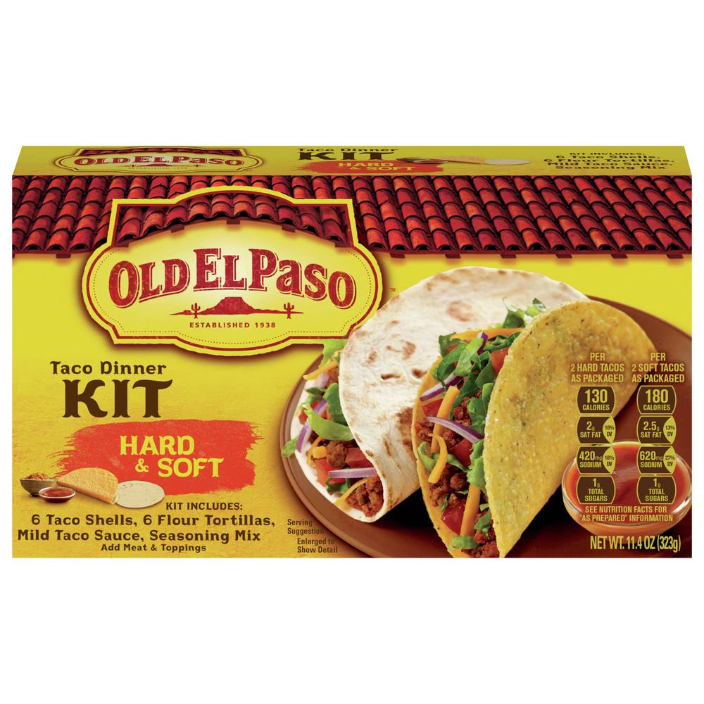 Old El Paso Hard & Soft Taco Dinner Kit