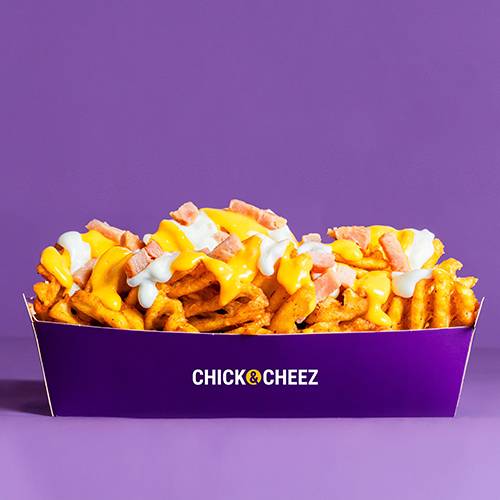 Cheezy Waffle Fries Deluxe