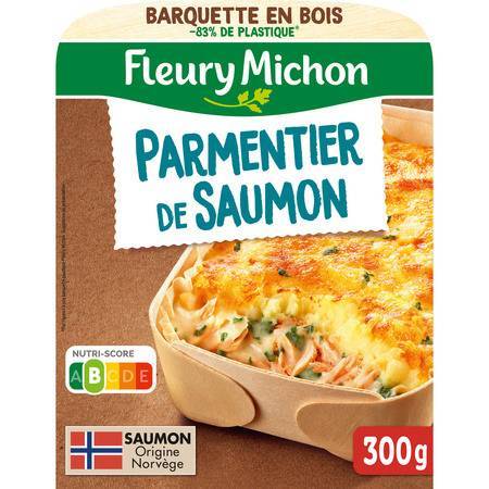 Fleury Michon - Plat cuisiné parmentier de saumon aux épinards