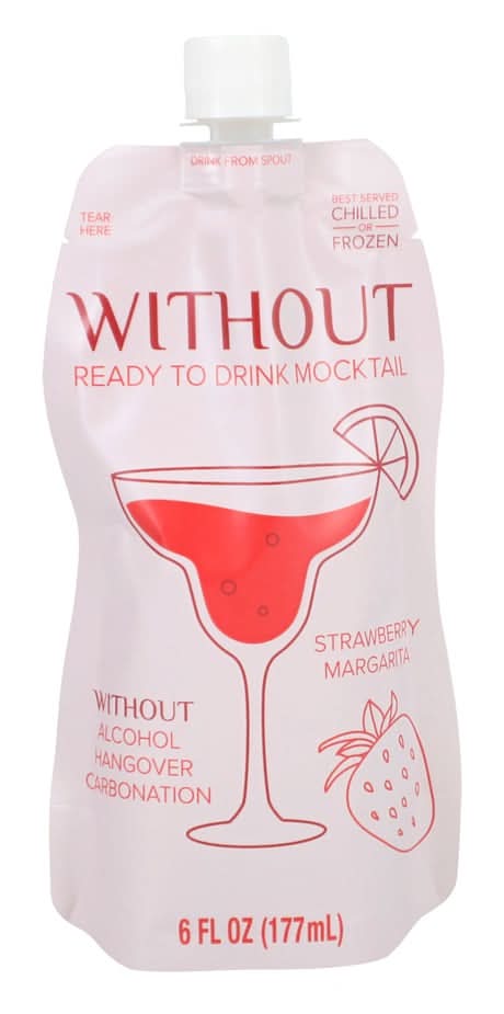 Without Strawberry Margarita Mocktail, 1-ct.
