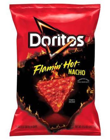 Doritos Flamin Hot Nacho 2 3/4oz