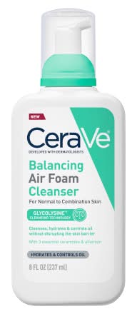 CeraVe Balancing Air Foam Facial Cleanser (8 fl oz)