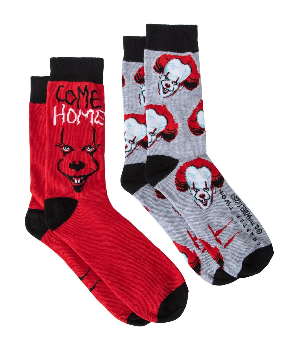 Licensed Crew Socks 2-Pack It