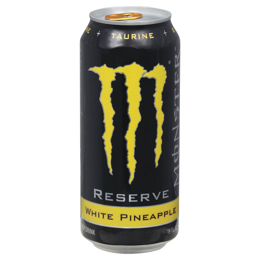 Monster Energy Reserve White Pineapple Energy Drink (16 fl oz)