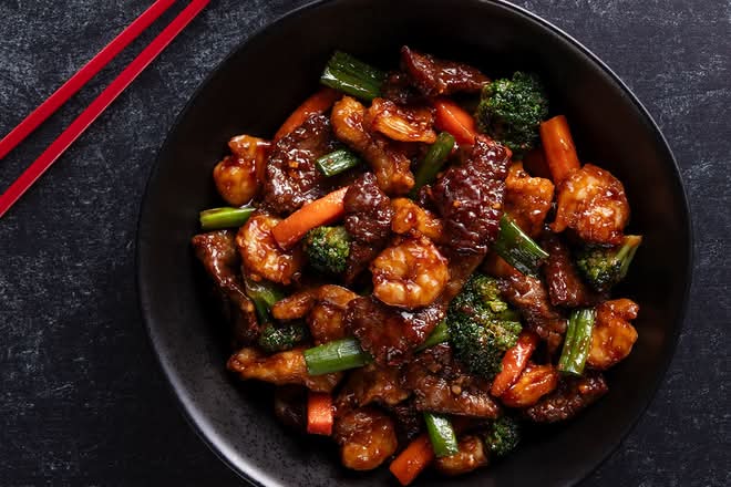 Gluten-Free Mongolian Trio