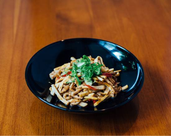 香干肉絲-小
