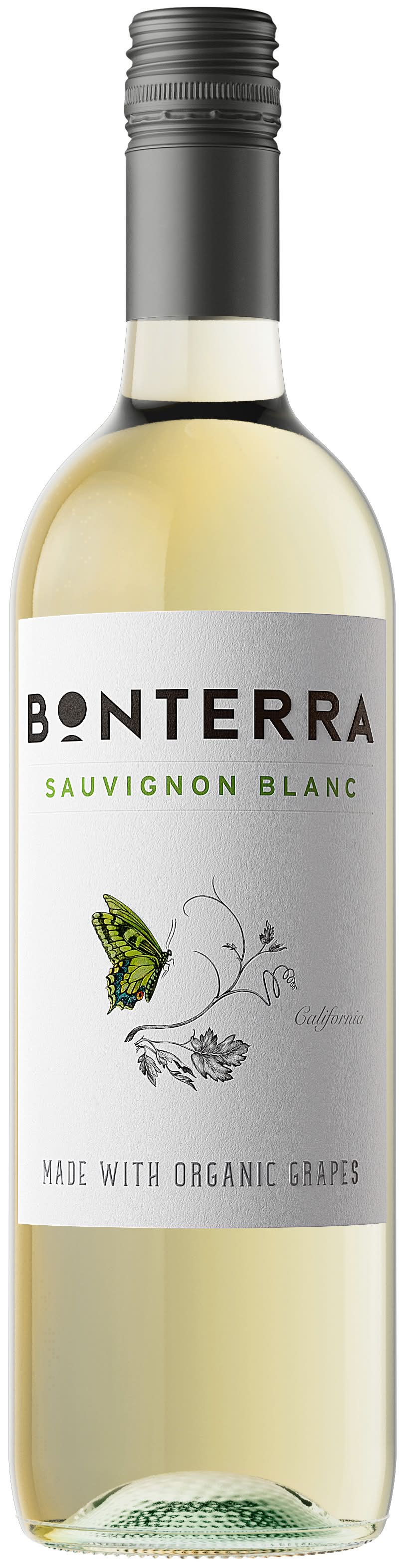 Bonterra California Sauvignon Blanc White Wine, 2020 (750 ml)