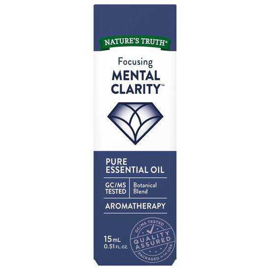 Nature's Truth Mental Clarity 100% Pure Essential Oil (0.5 fl oz)