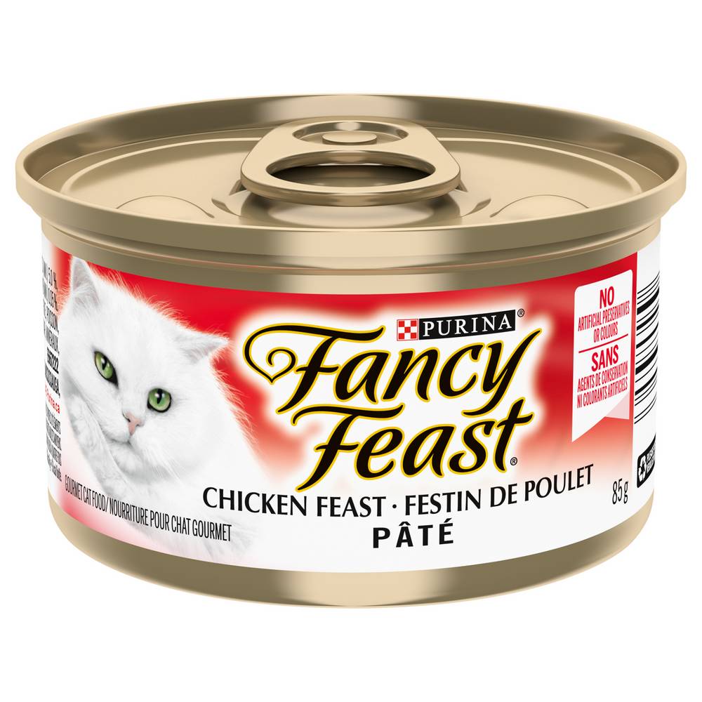 Fancy Feast Pate Chicken Feast Wet Cat Food (85 g)