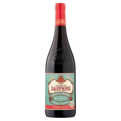 Les Dauphins 2018, Côtes Du Rhône Villages Wine (750ml)