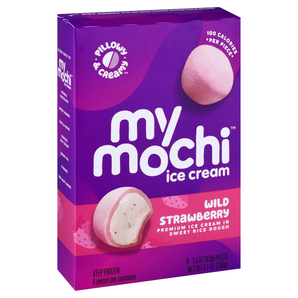 My/Mochi Wild Strawberry Ice Cream (6 ct)
