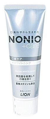 ライオン NONIOホワイトニングハミガキ