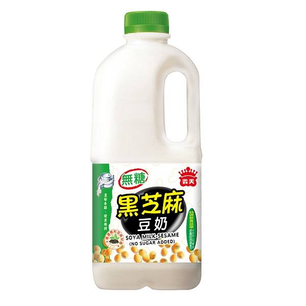 義美無糖黑芝麻豆奶2000ml到貨效期約6-8天 <2000ml毫升 x 1 x 1BOTTLE瓶>