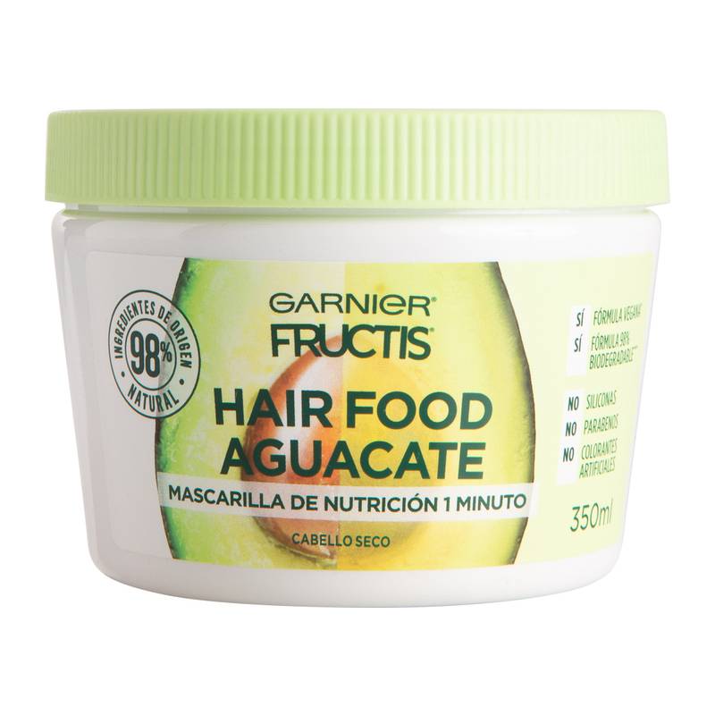 Fructis mascarilla hair food aguacate (bote 350 ml)