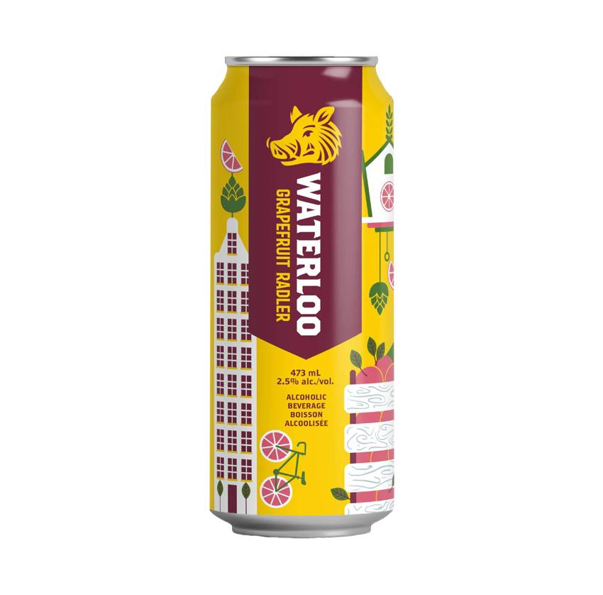 Waterloo Grapefruit Radler (Can, 473ml)