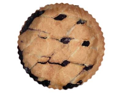 Large Baked Blueberry Pie - Ea