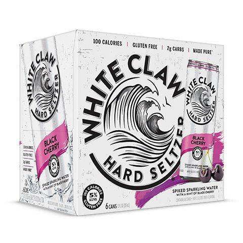 White Claw Black Cherry 6pk 12oz Can