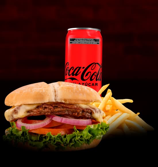 Graffiti Burger Combo Coca-Cola