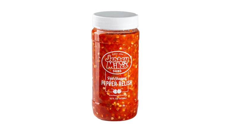 Hot Chopped Pepper Relish