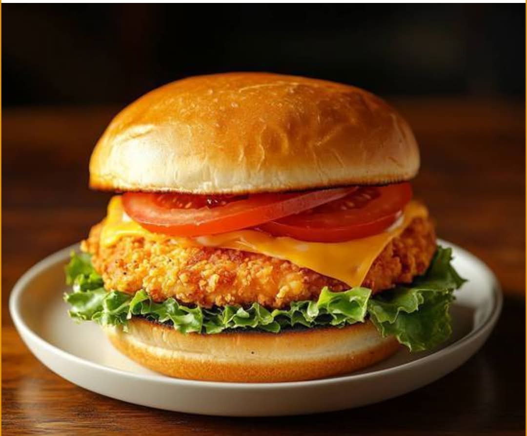 Chicken burger 🔥