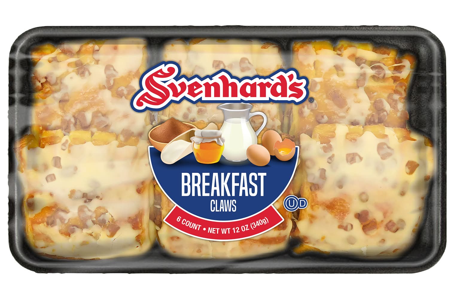 Svenhard’s Breakfast Claw Pastries (12 oz, 6 ct)