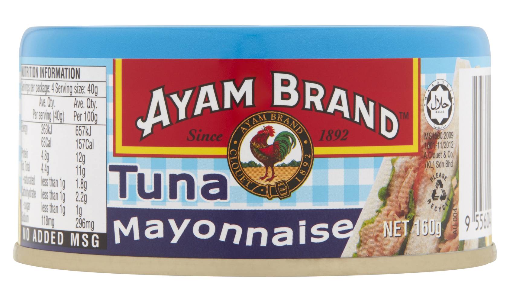Ayam Tuna Mayonnaise (160g)
