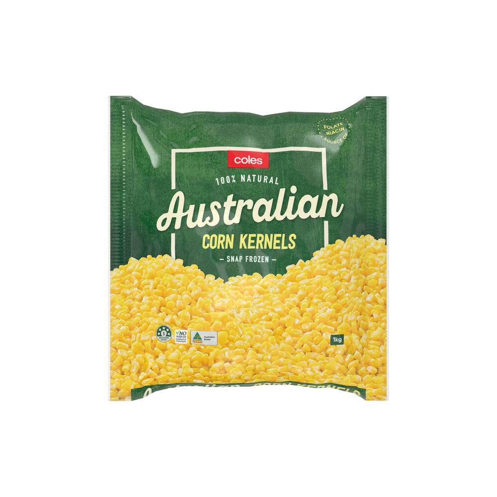 Coles Frozen Corn Kernels 1kg