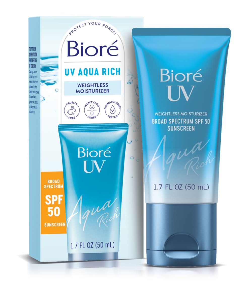 Biore Uv Aqua Rich Spf 50 Sunscreen (1.7 fl oz)