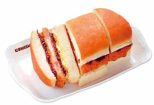 ��みそカツパン Miso Fried Pork Cutlet Sandwich