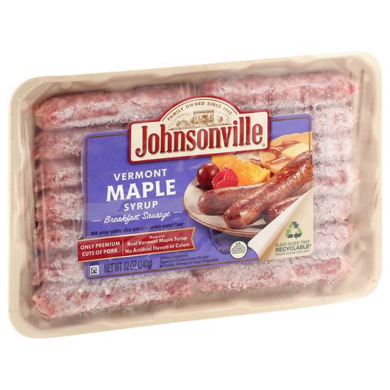 Johnsonville Vermont Maple Syrup Breakfast Sausage (12 oz)