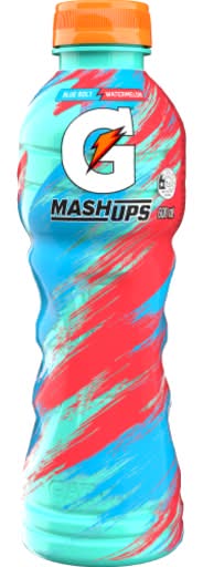 Gatorade Mashups Electrolyte Drink, Blue Bolt Watermelon (600mL)