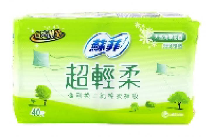 蘇菲超輕柔護墊花香-40片