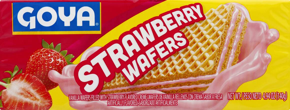 Goya Strawberry Wafers