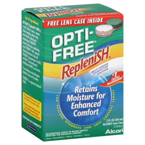 Opti-Free Replenish Disinfecting Solution