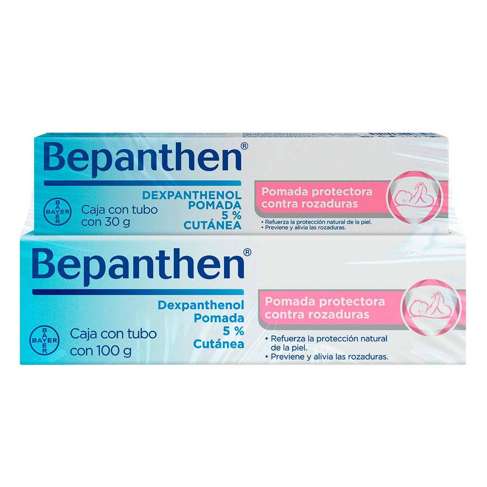 Bepanthen · Pomada protectora contra rozaduras para bebé (2 un)