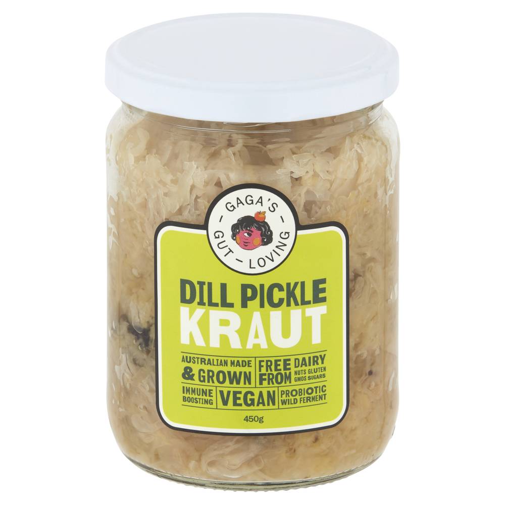 Gaga's Gut Loving Dill Pickle Kraut Delivery Near Me Order Online