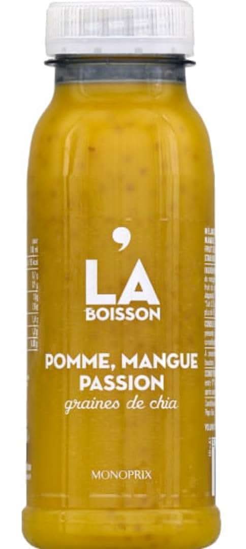 Monoprix - La boisson, pomme-mangue-passion (250ml)