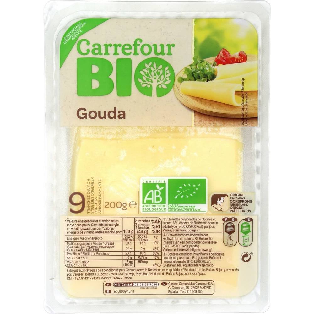 Carrefour Bio - Gouda (200g)