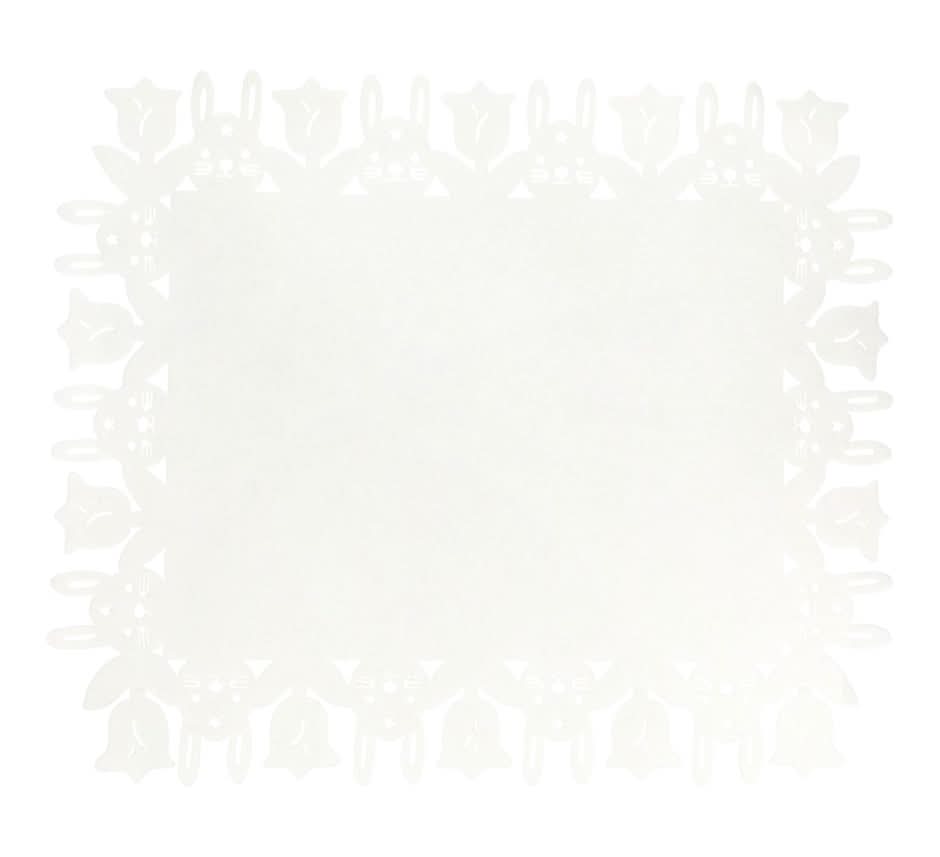 Seasonal Collection Easter-themed Felt Placemat, 1-ct.