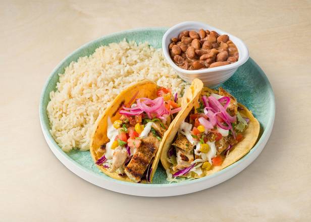 GRILLED CHICKEN TACO COMBO