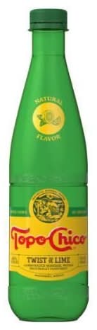 Topo Chico Twist of Lime Mineral Water 15.5oz