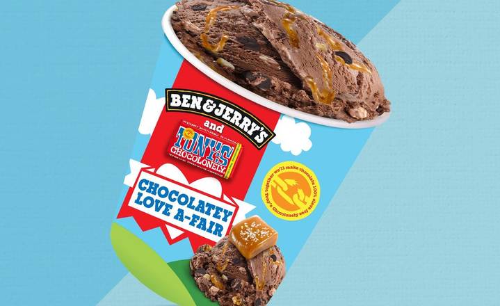 Ben & Jerry's Tony's Chocolatey Love A-Fair Ice Cream Tub 465ml