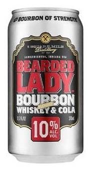 Bearded Lady Bourbon & Cola 10% Can 375ml (4 Pack)