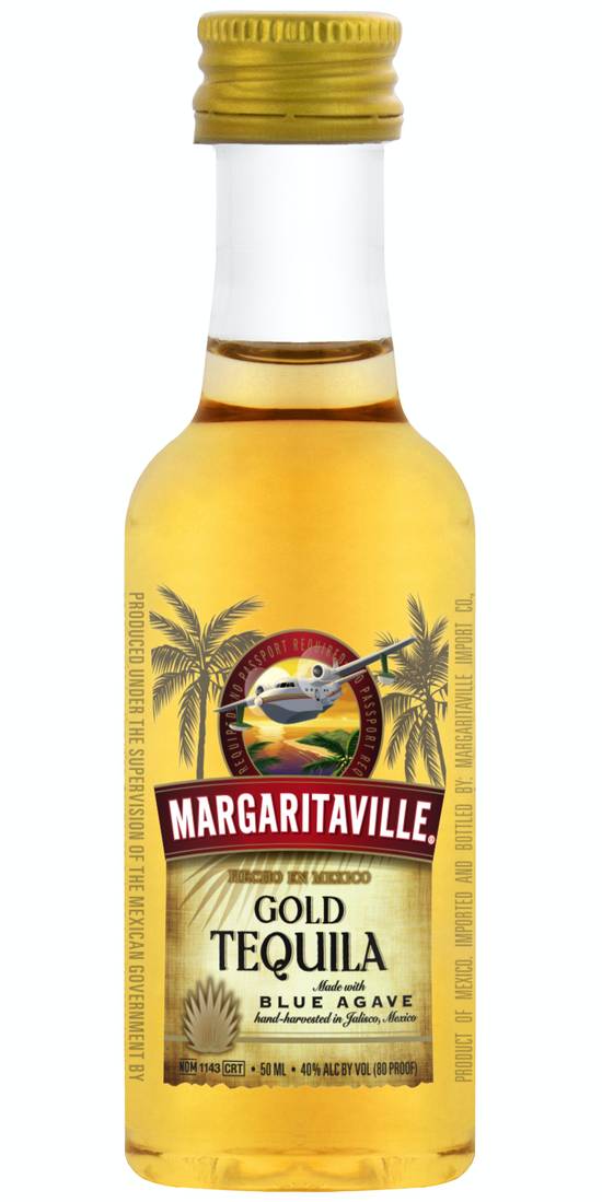 Margaritaville Gold Tequila 80 Proof (50 ml)
