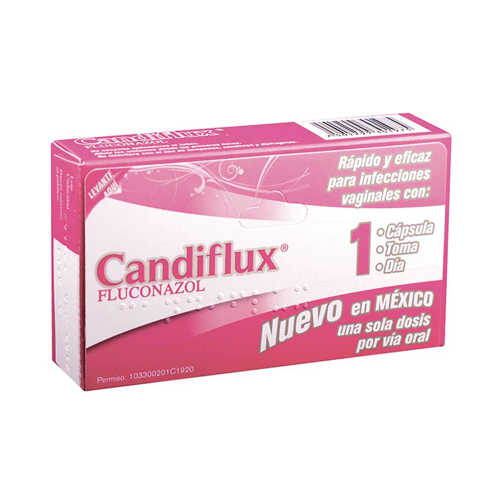 Liomont candiflux fluconazol cápsula 150 mg (1 pieza)