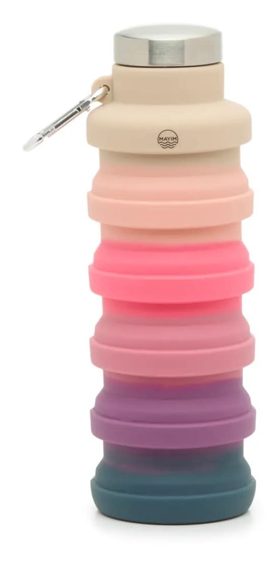 Mayim Pink/Blue Tonal Collapsible 17-Oz. Water Bottle (Multicolor One Size)