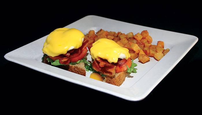 BLT Eggs Benedict