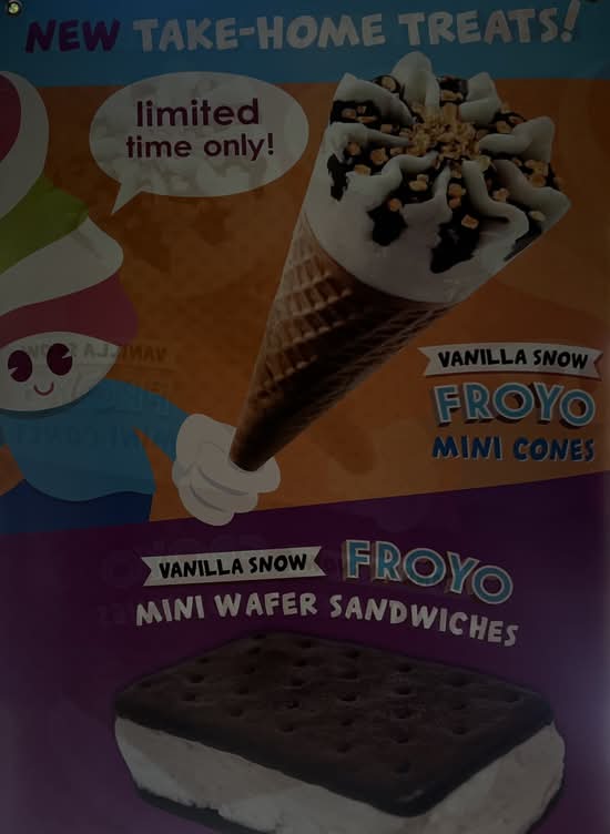 Mini Cones & Sandwhiches